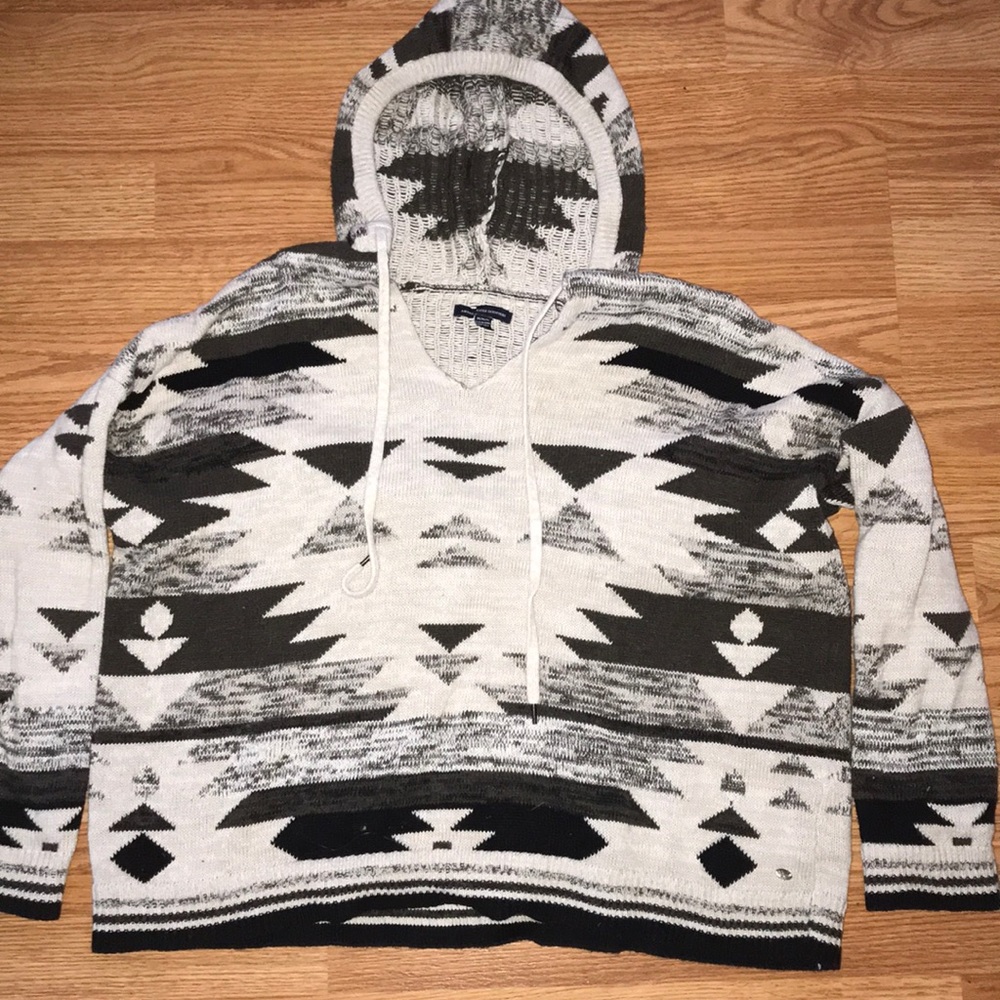 AE Tribal Pattern Hoodie